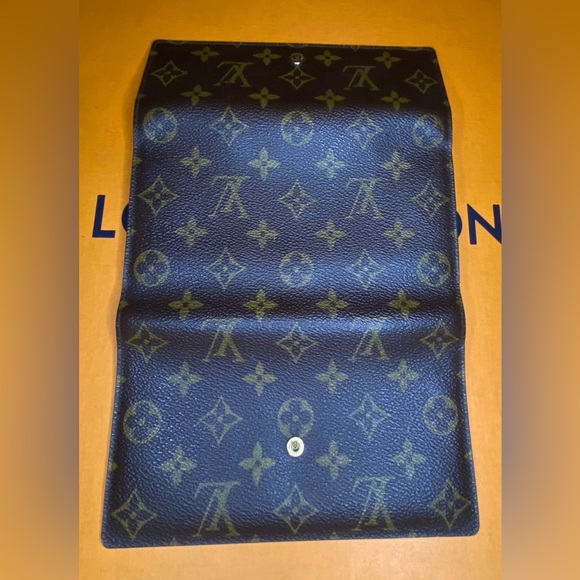LOUIS VUITTON ❤️❤️ PORTE TRESOR INTERNATIONAL TRIFOLD MONOGRAM LONG WALLET - Picture 5 of 15